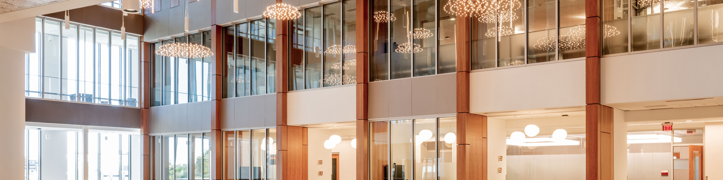 Wertheim Center atrium